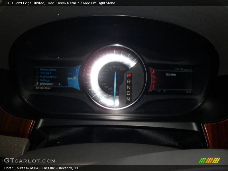 Red Candy Metallic / Medium Light Stone 2011 Ford Edge Limited