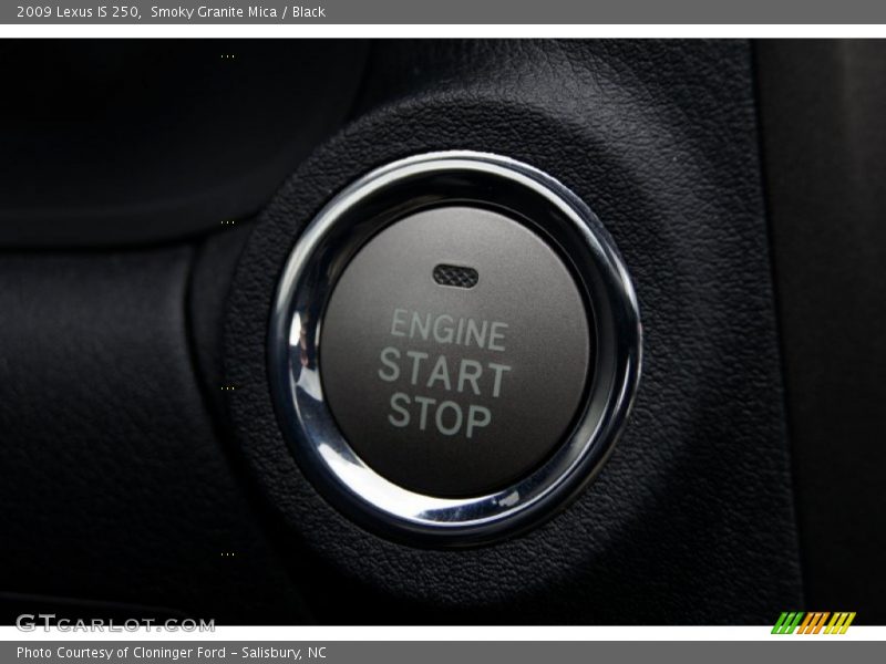 Smoky Granite Mica / Black 2009 Lexus IS 250