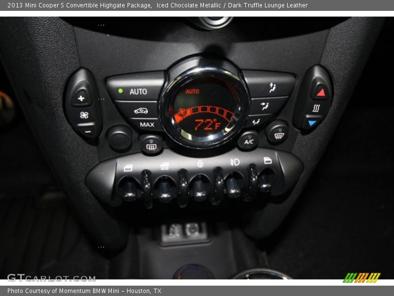 Iced Chocolate Metallic / Dark Truffle Lounge Leather 2013 Mini Cooper S Convertible Highgate Package