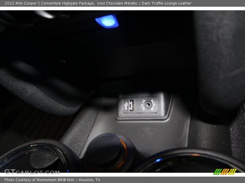 Iced Chocolate Metallic / Dark Truffle Lounge Leather 2013 Mini Cooper S Convertible Highgate Package