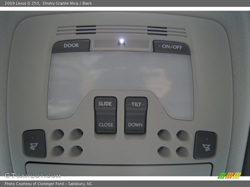 Smoky Granite Mica / Black 2009 Lexus IS 250