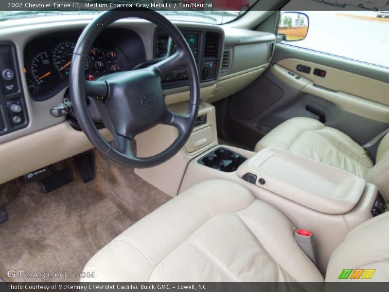 Tan/Neutral Interior - 2002 Tahoe LT 