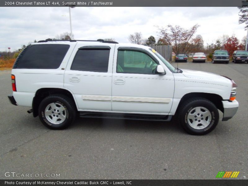 Summit White / Tan/Neutral 2004 Chevrolet Tahoe LT 4x4