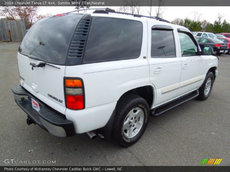 Summit White / Tan/Neutral 2004 Chevrolet Tahoe LT 4x4