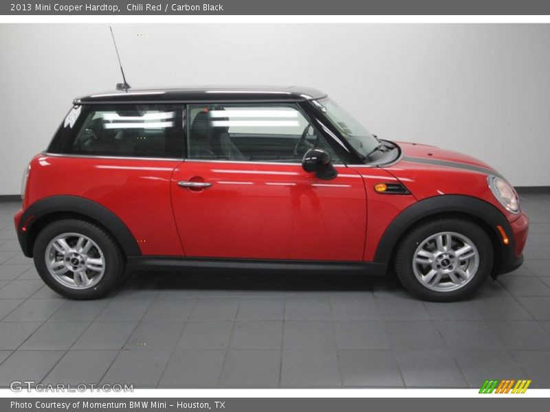 Chili Red / Carbon Black 2013 Mini Cooper Hardtop