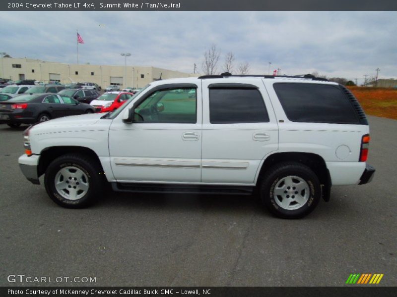Summit White / Tan/Neutral 2004 Chevrolet Tahoe LT 4x4