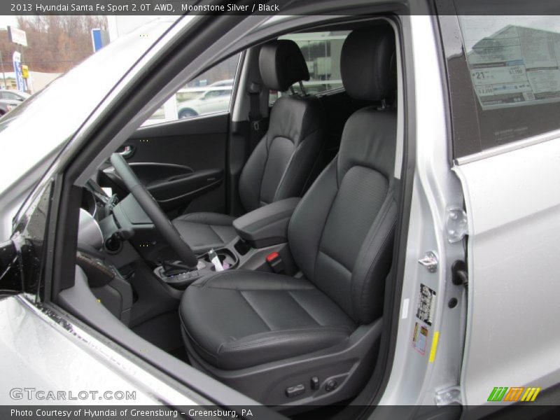 Front Seat of 2013 Santa Fe Sport 2.0T AWD