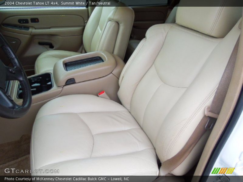 Summit White / Tan/Neutral 2004 Chevrolet Tahoe LT 4x4