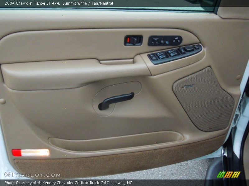 Summit White / Tan/Neutral 2004 Chevrolet Tahoe LT 4x4