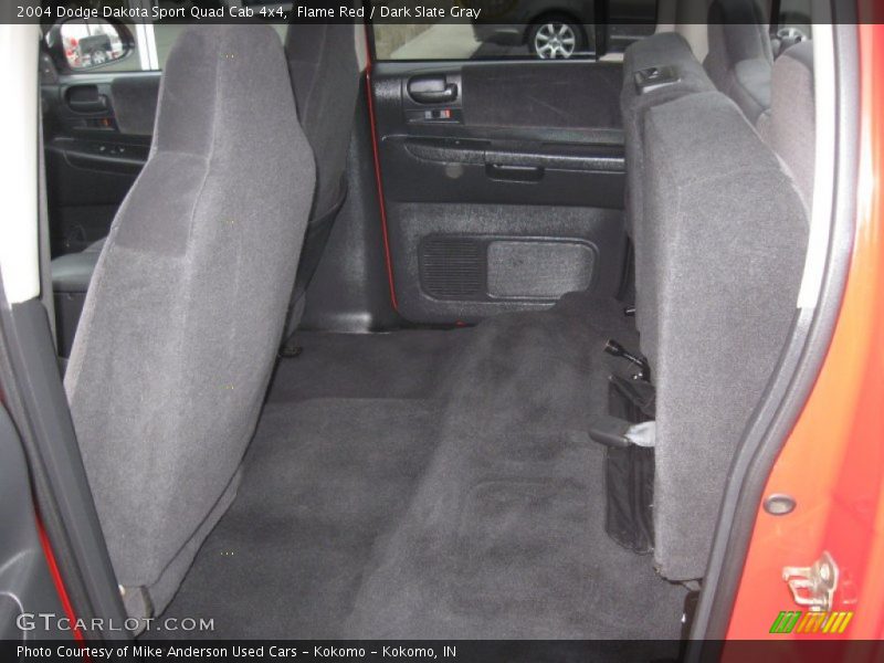 Flame Red / Dark Slate Gray 2004 Dodge Dakota Sport Quad Cab 4x4