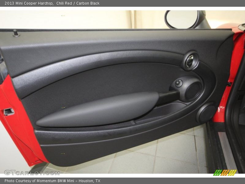 Chili Red / Carbon Black 2013 Mini Cooper Hardtop
