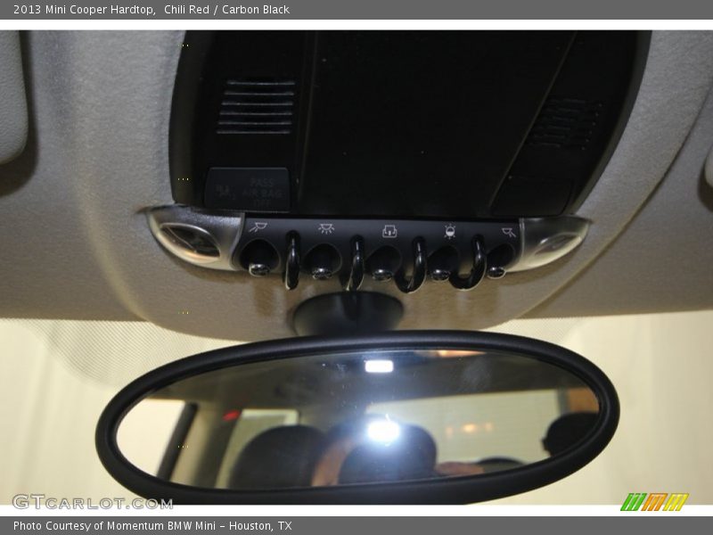 Chili Red / Carbon Black 2013 Mini Cooper Hardtop