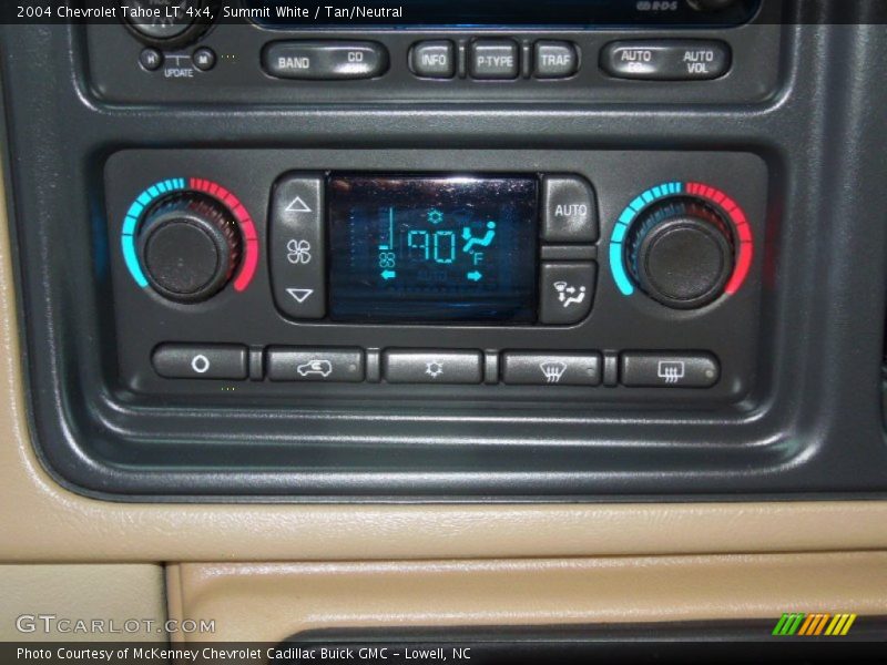 Summit White / Tan/Neutral 2004 Chevrolet Tahoe LT 4x4