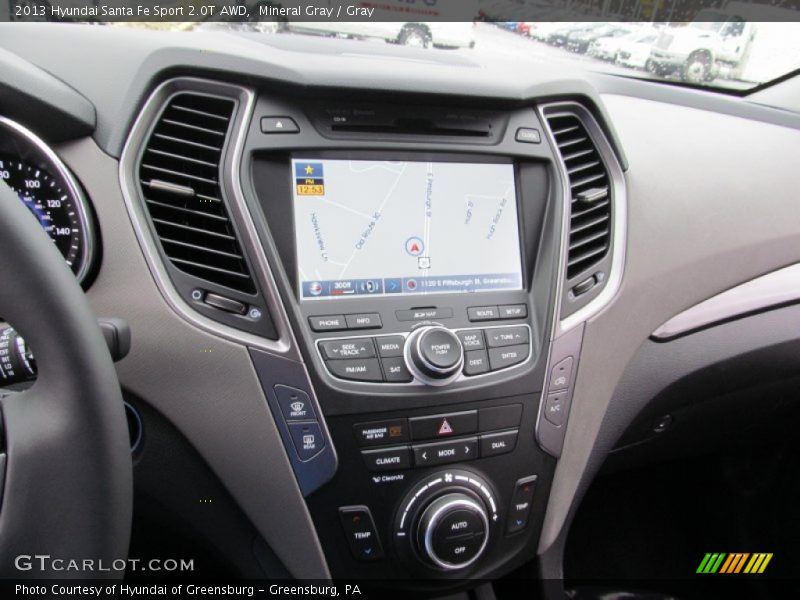Controls of 2013 Santa Fe Sport 2.0T AWD