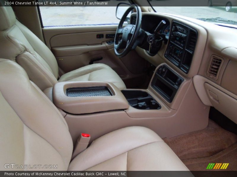 Summit White / Tan/Neutral 2004 Chevrolet Tahoe LT 4x4