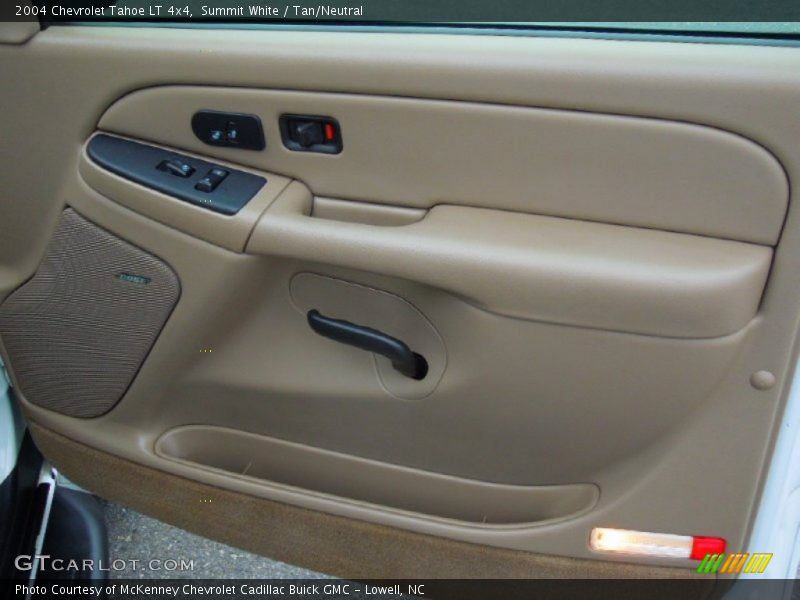 Summit White / Tan/Neutral 2004 Chevrolet Tahoe LT 4x4