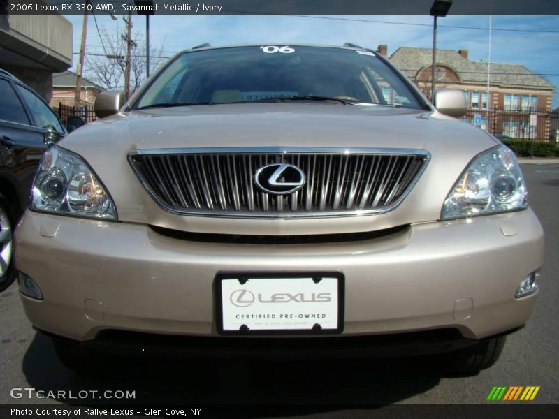 Savannah Metallic / Ivory 2006 Lexus RX 330 AWD