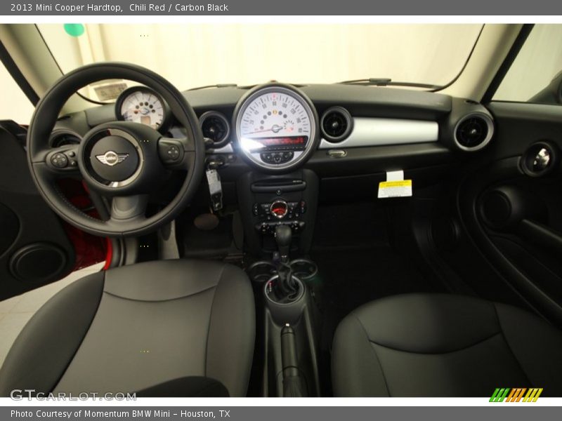 Chili Red / Carbon Black 2013 Mini Cooper Hardtop