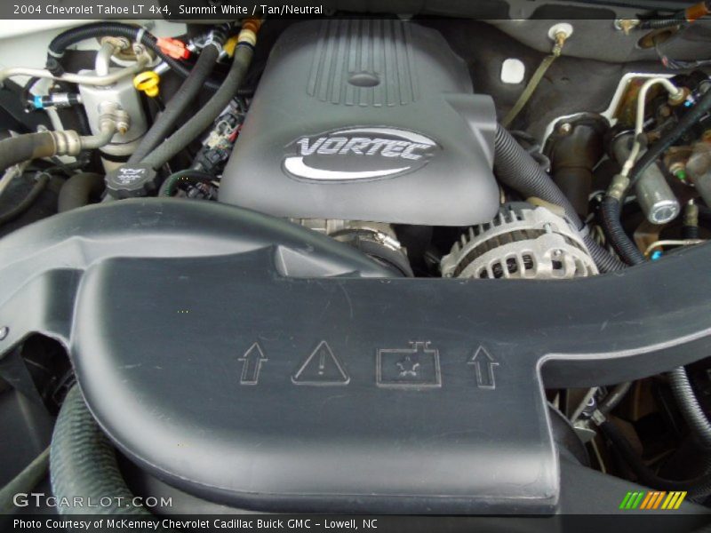 Summit White / Tan/Neutral 2004 Chevrolet Tahoe LT 4x4