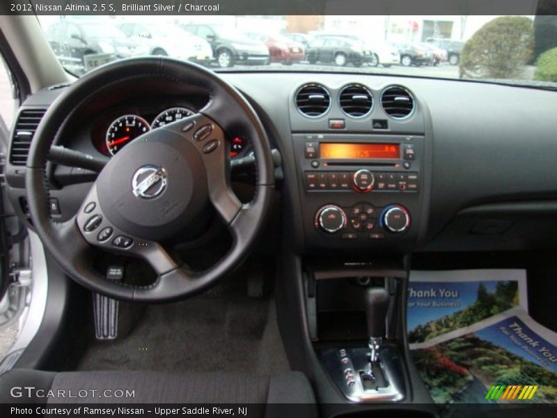 Brilliant Silver / Charcoal 2012 Nissan Altima 2.5 S