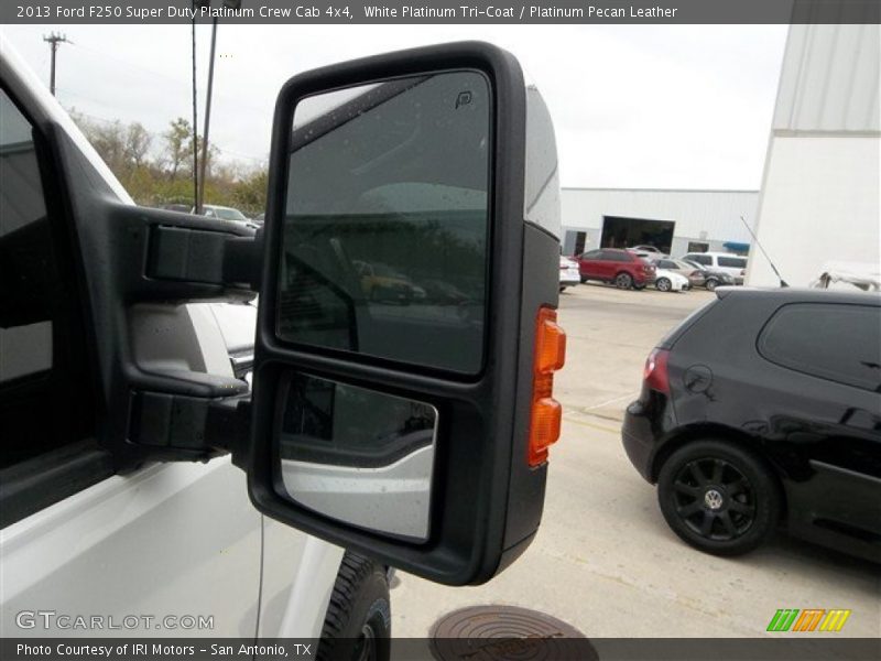 White Platinum Tri-Coat / Platinum Pecan Leather 2013 Ford F250 Super Duty Platinum Crew Cab 4x4