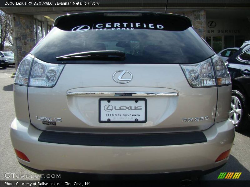 Savannah Metallic / Ivory 2006 Lexus RX 330 AWD