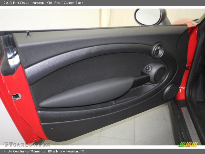 Chili Red / Carbon Black 2013 Mini Cooper Hardtop