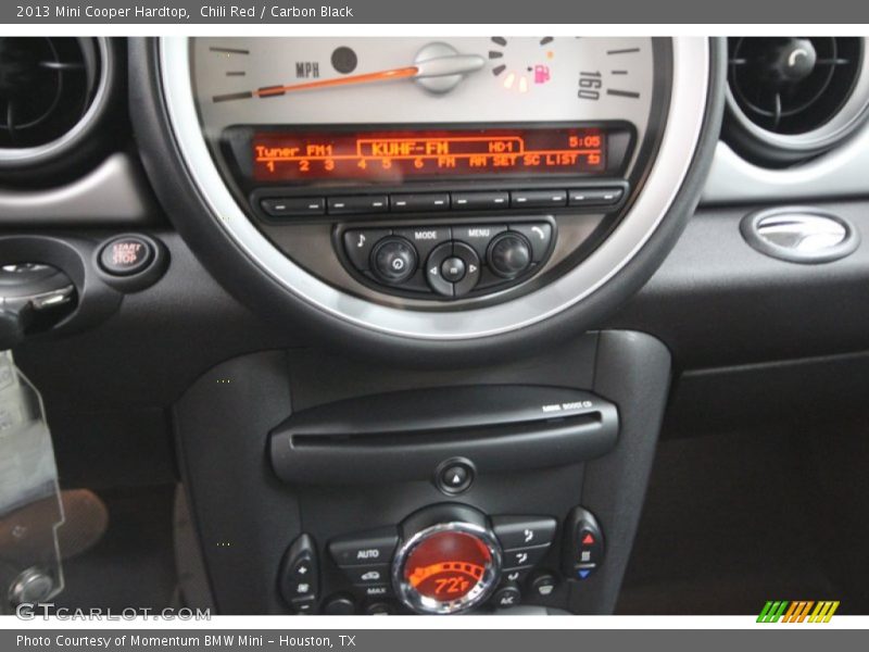 Chili Red / Carbon Black 2013 Mini Cooper Hardtop