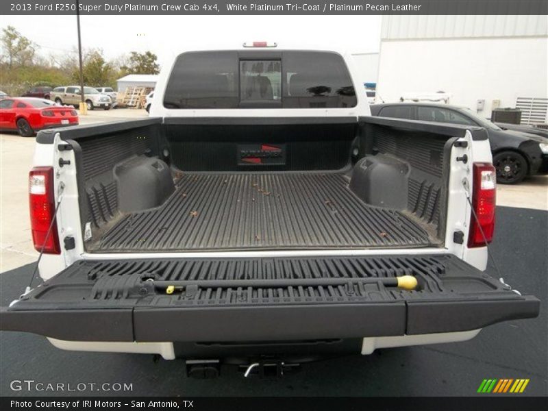 White Platinum Tri-Coat / Platinum Pecan Leather 2013 Ford F250 Super Duty Platinum Crew Cab 4x4