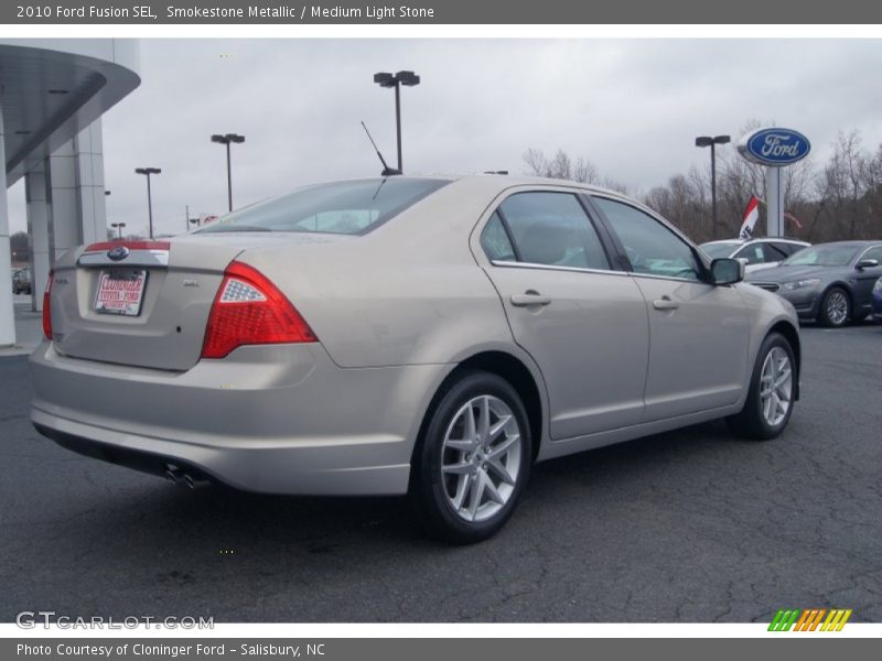 Smokestone Metallic / Medium Light Stone 2010 Ford Fusion SEL