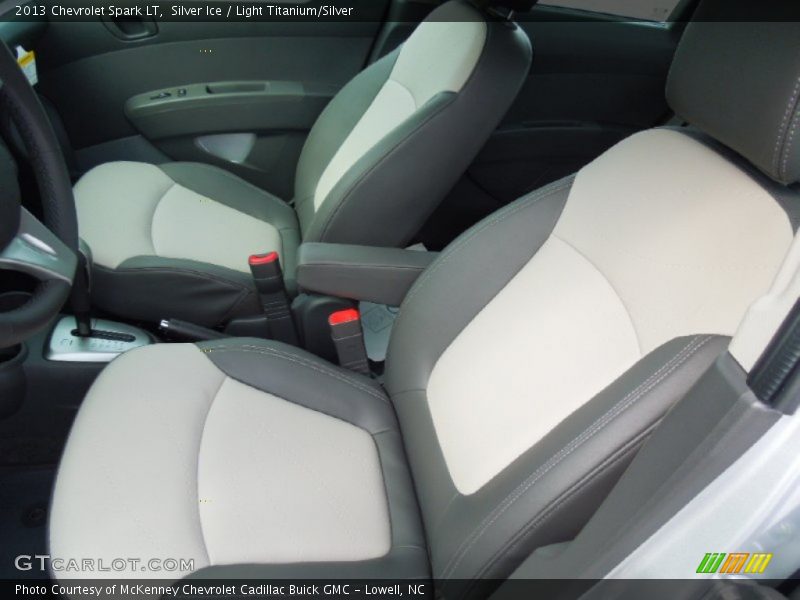 Front Seat of 2013 Spark LT