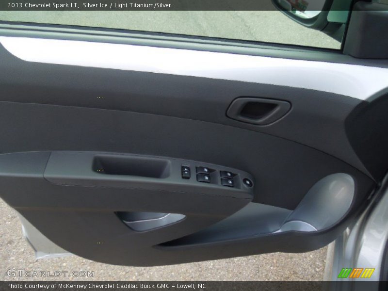 Silver Ice / Light Titanium/Silver 2013 Chevrolet Spark LT