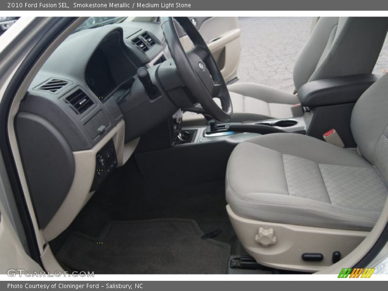 Smokestone Metallic / Medium Light Stone 2010 Ford Fusion SEL