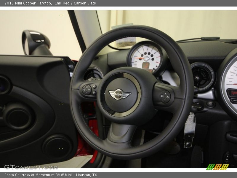 Chili Red / Carbon Black 2013 Mini Cooper Hardtop