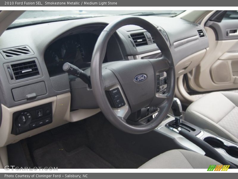 Smokestone Metallic / Medium Light Stone 2010 Ford Fusion SEL