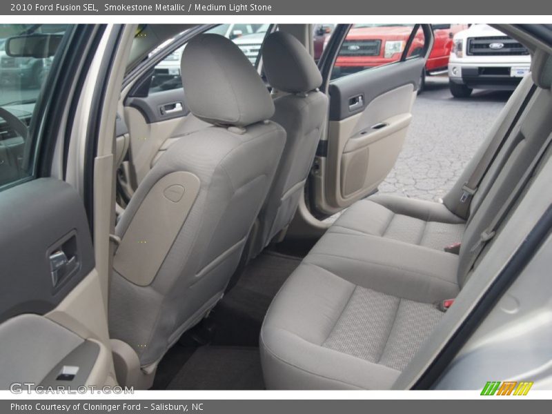 Smokestone Metallic / Medium Light Stone 2010 Ford Fusion SEL