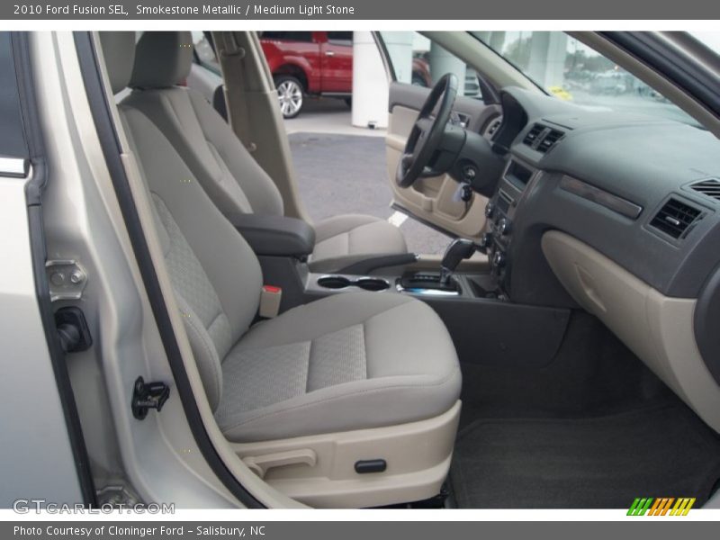 Smokestone Metallic / Medium Light Stone 2010 Ford Fusion SEL