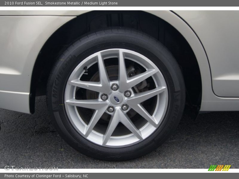 Smokestone Metallic / Medium Light Stone 2010 Ford Fusion SEL