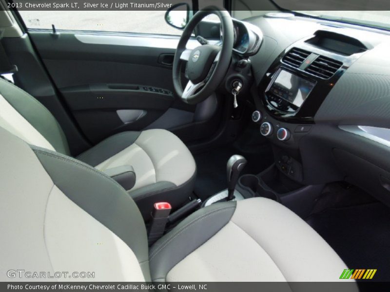 Silver Ice / Light Titanium/Silver 2013 Chevrolet Spark LT