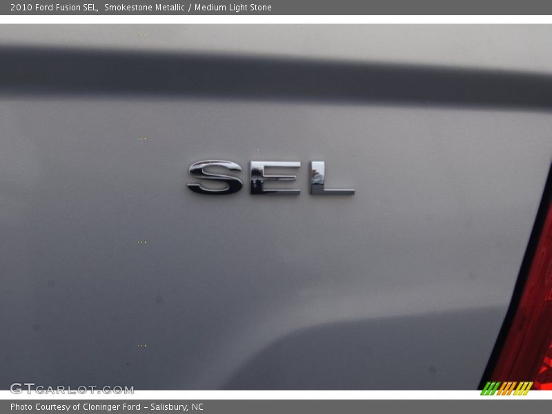 Smokestone Metallic / Medium Light Stone 2010 Ford Fusion SEL