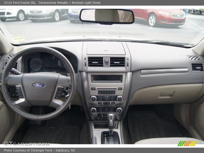 Smokestone Metallic / Medium Light Stone 2010 Ford Fusion SEL