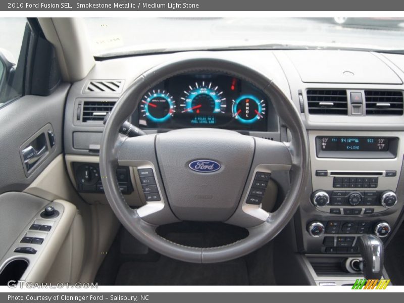 Smokestone Metallic / Medium Light Stone 2010 Ford Fusion SEL