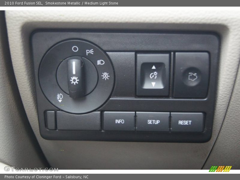 Smokestone Metallic / Medium Light Stone 2010 Ford Fusion SEL
