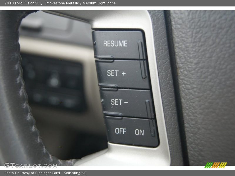Smokestone Metallic / Medium Light Stone 2010 Ford Fusion SEL