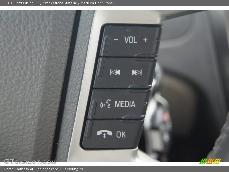 Smokestone Metallic / Medium Light Stone 2010 Ford Fusion SEL