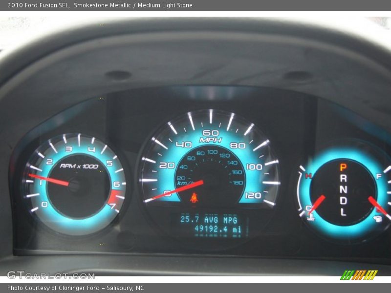 Smokestone Metallic / Medium Light Stone 2010 Ford Fusion SEL