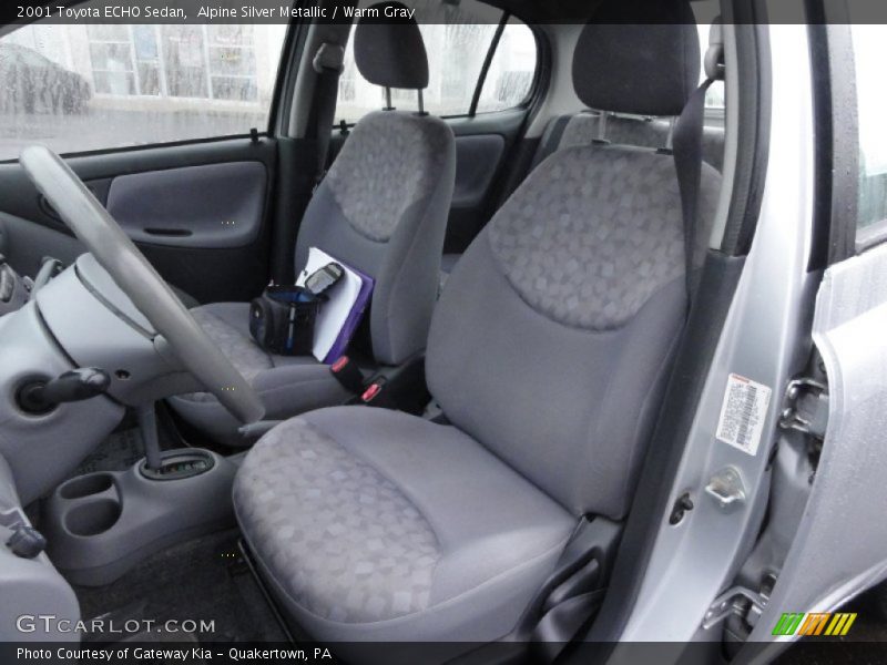 Front Seat of 2001 ECHO Sedan