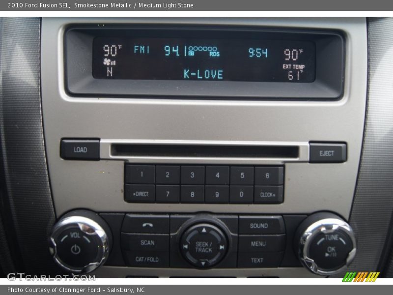 Smokestone Metallic / Medium Light Stone 2010 Ford Fusion SEL