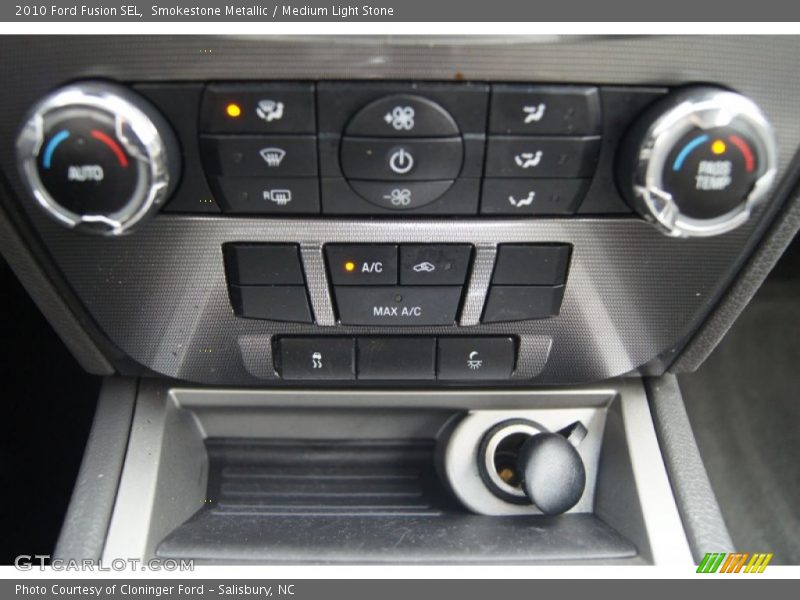 Smokestone Metallic / Medium Light Stone 2010 Ford Fusion SEL