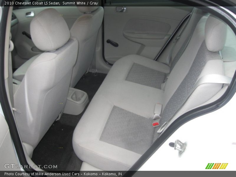 Summit White / Gray 2010 Chevrolet Cobalt LS Sedan